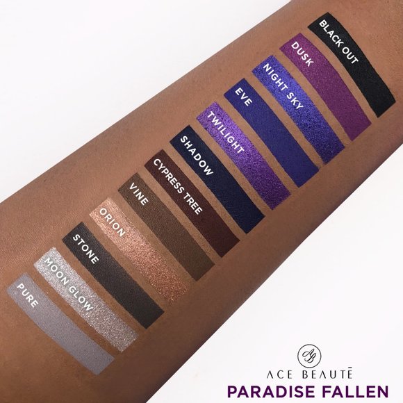 ACE BEAUTE Purple Paradise Fallen Eyeshadow pallet - Picture 8 of 9